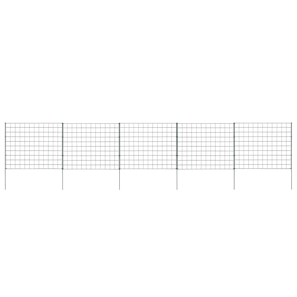 vidaXL Schuttingset 77,5x64 cm groen