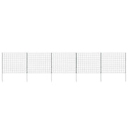 vidaXL Schuttingset 77,5x64 cm groen