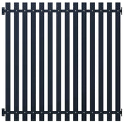 vidaXL Schuttingpaneel 170,5x170 cm gepoedercoat staal antraciet