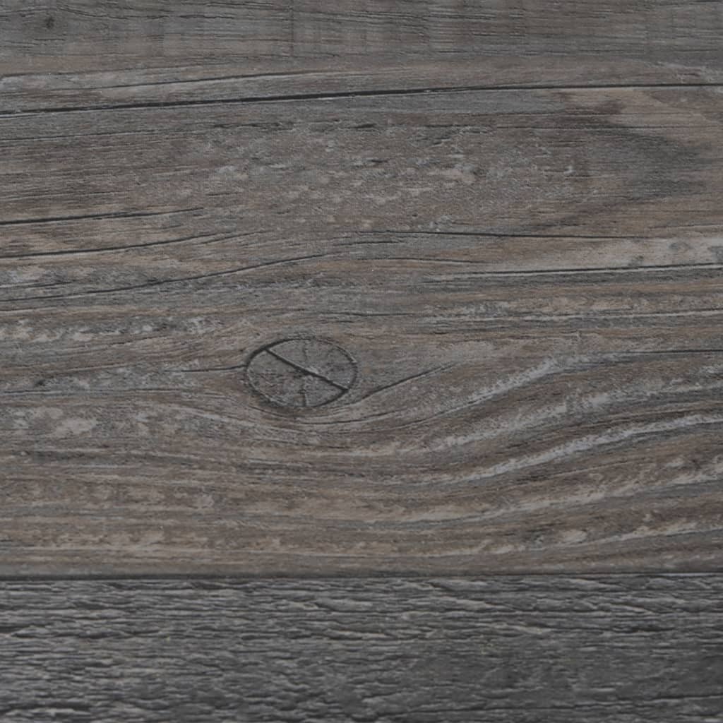 vidaXL Self-adhesive Floor Planks 4.46 m² 3 mm PVC Striped Wood Color