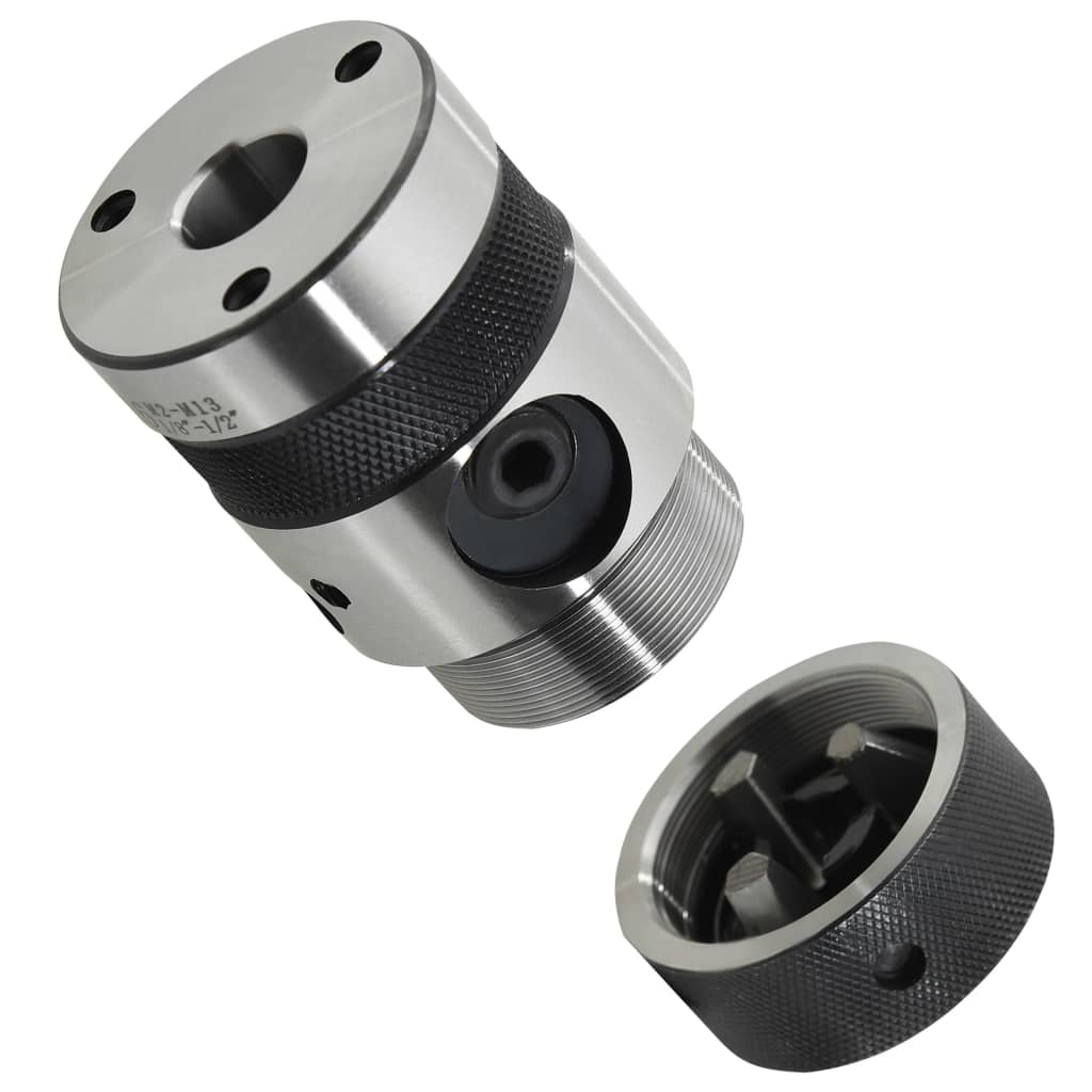 vidaXL Tapboorkop B18 met MT3 schacht voor schroefdraad M3-M16