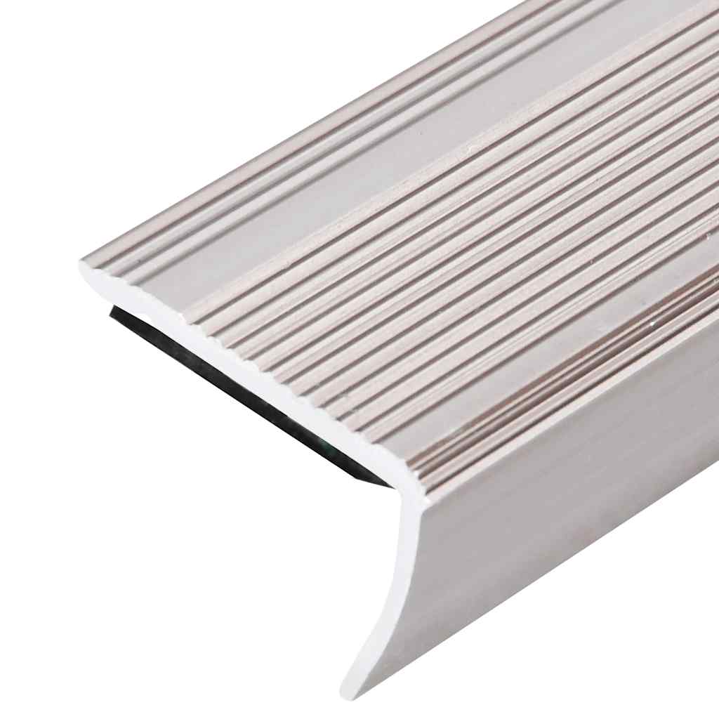 vidaXL Trapneuzen L-vormig 15 st 100 cm aluminium zilverkleurig