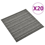 vidaXL Carpet Tiles 20 pcs 5 m² 50x50 cm beige