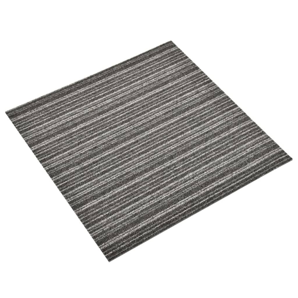 vidaXL Tapijttegels 20 st 5 m² 50x50 cm beige