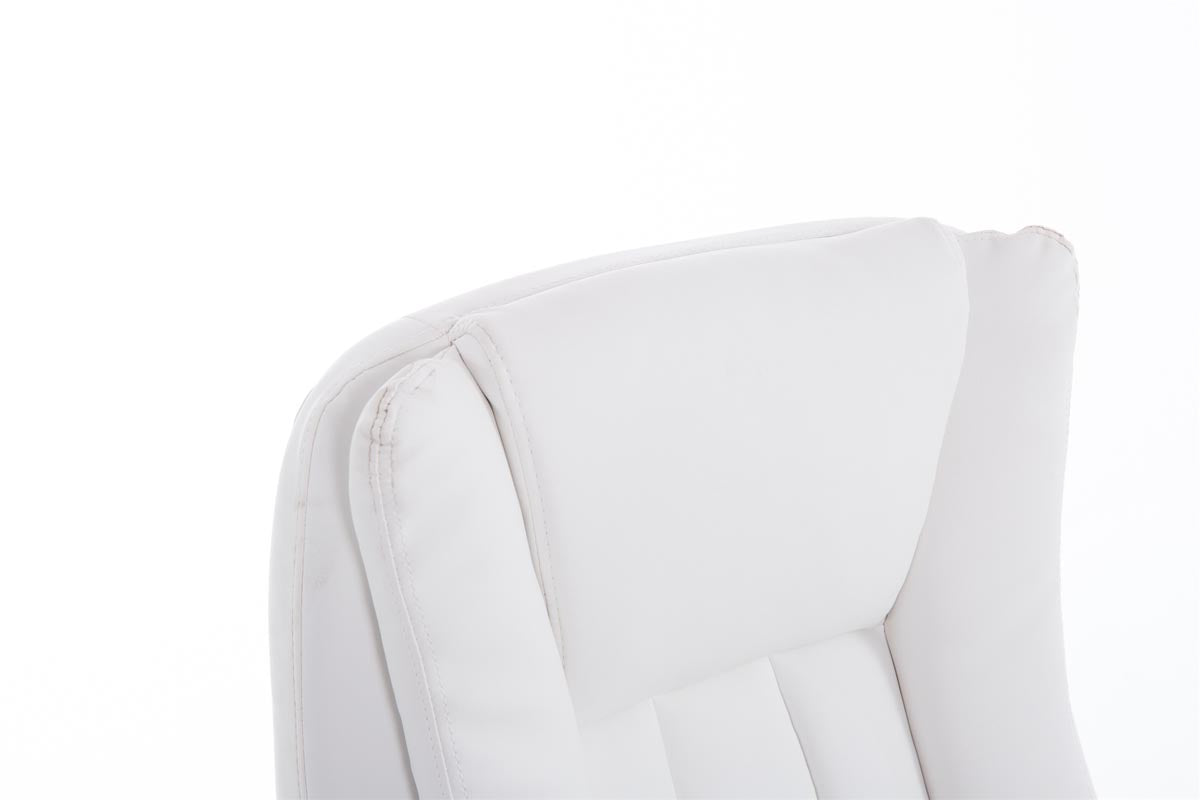 Bureaustoel XL Bern wit weiß