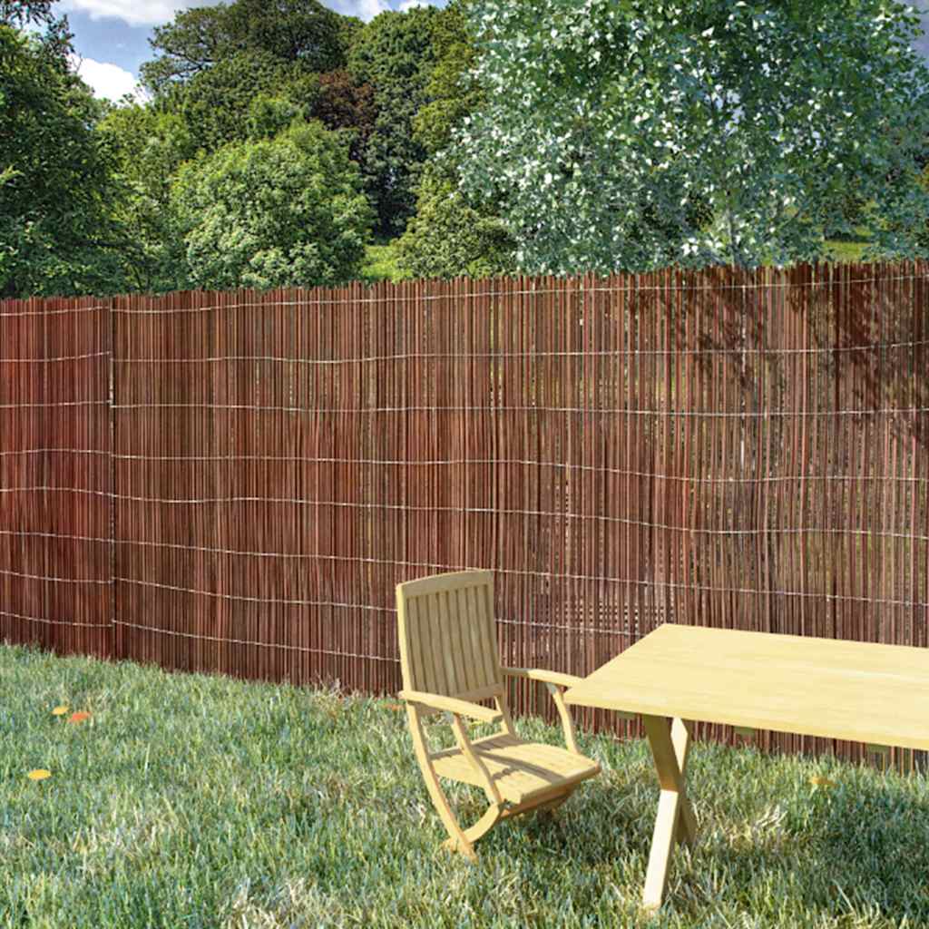 vidaXL Scherm 5x1 m wilgenhout