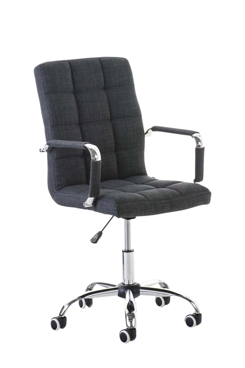 Bureaustoel Deli V2 Stof grijs grau