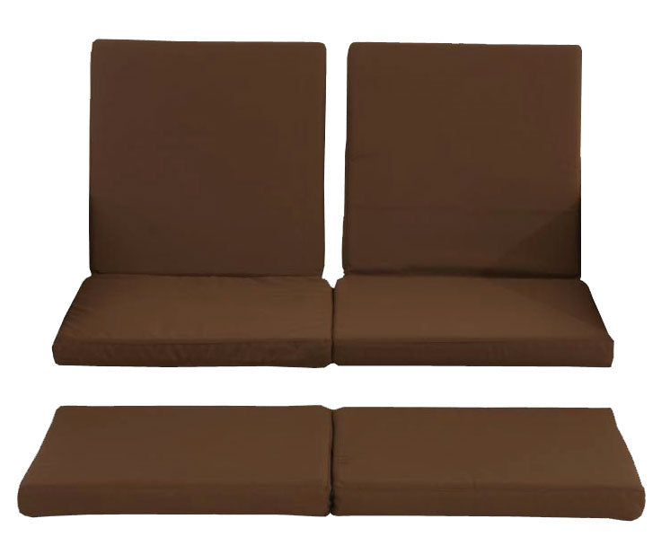 Set van 3 kussenslopen Sofa Ancona terrabruin terrabraun