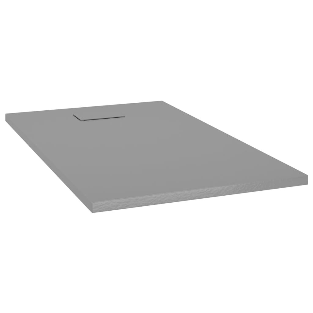 vidaXL Douchebak 80x80 cm SMC wit - Aashly