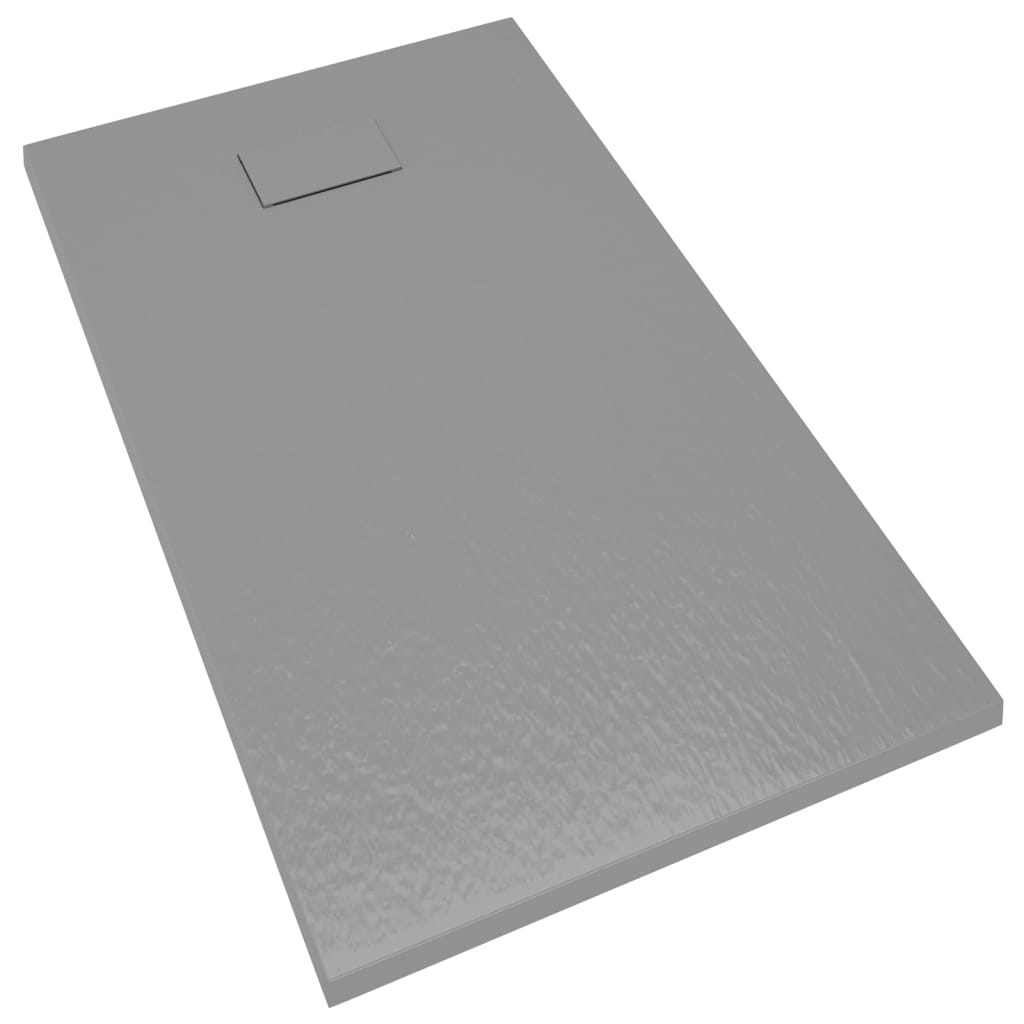 vidaXL Douchebak 80x80 cm SMC wit - Aashly
