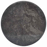 vidaXL Tafelblad Ø50x2,5 cm marmer zwart - Aashly