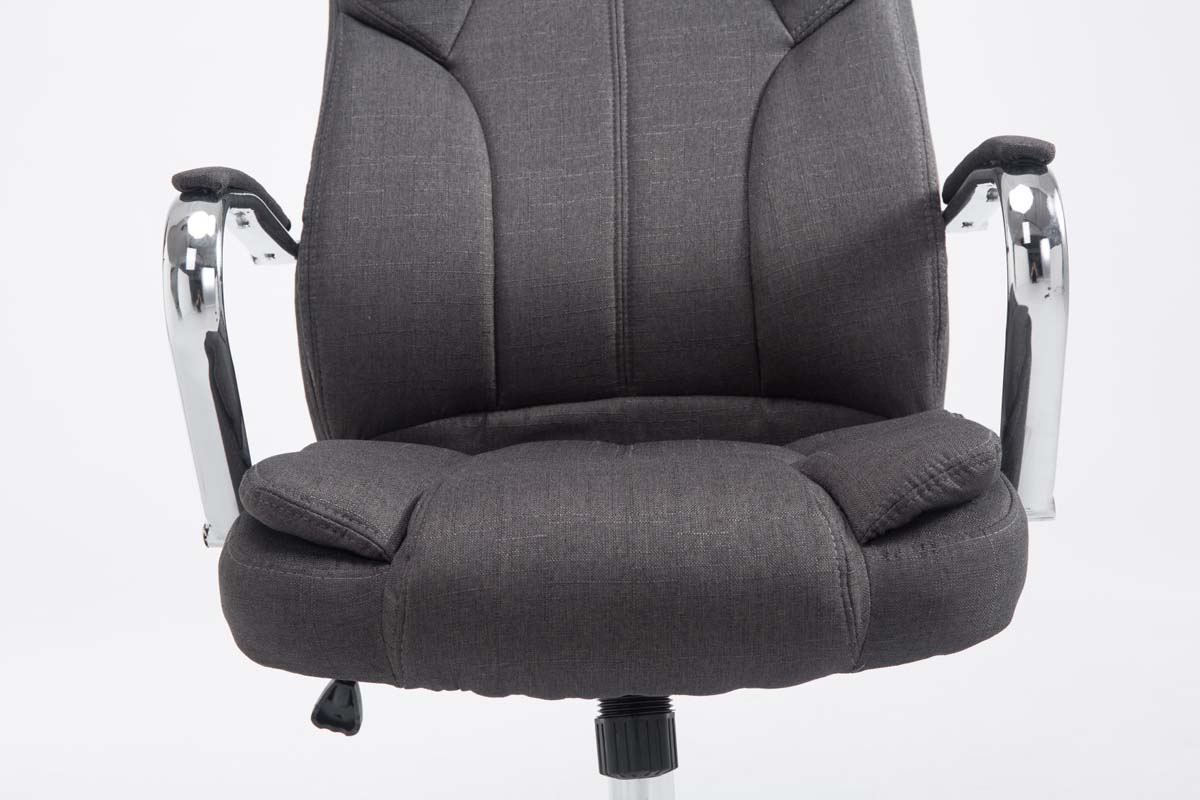 Bureaustoel Xanthos V2 stof donkergrijs dunkelgrau