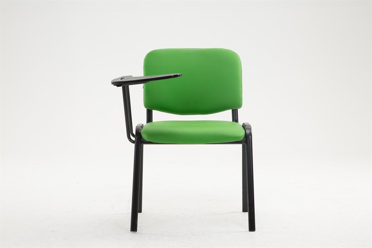 Bezoekersstoel Ken Kunstleer groen grün