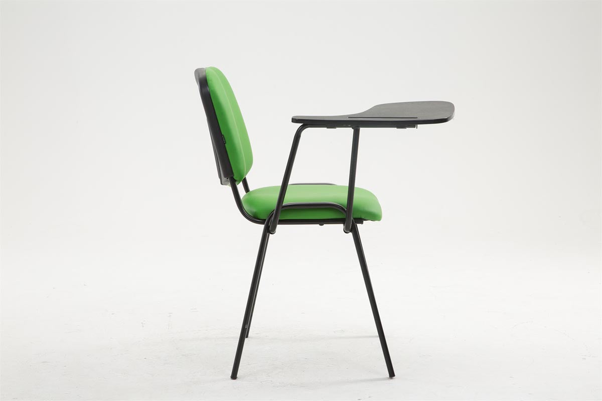 Bezoekersstoel Ken Kunstleer groen grün