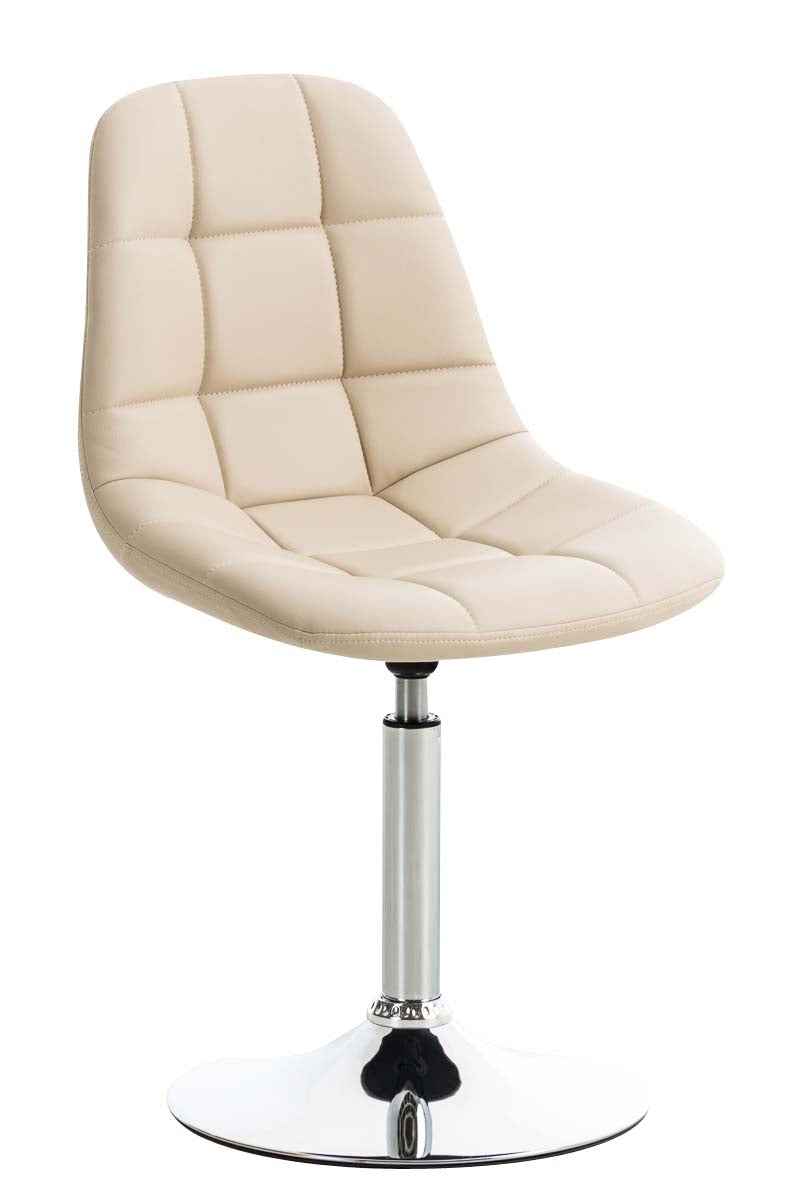 Eetkamerstoel Emil Kunstleer creme creme