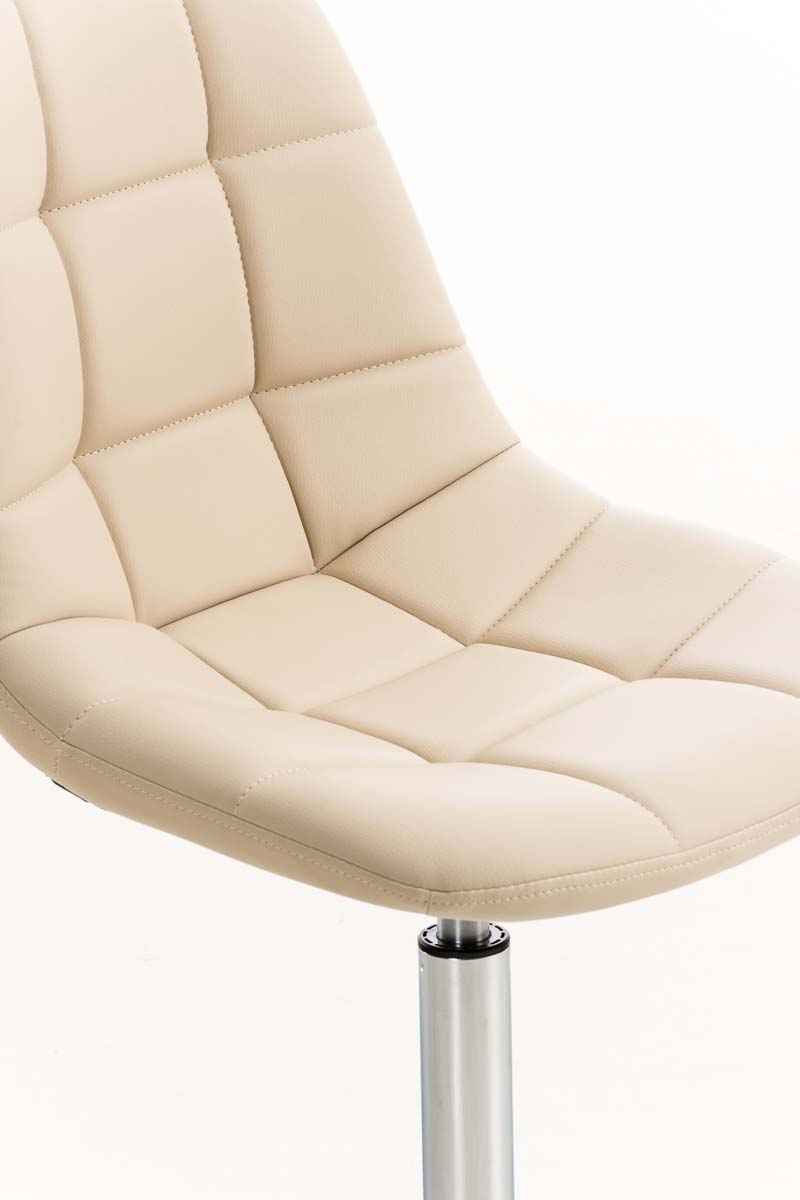 Eetkamerstoel Emil Kunstleer creme creme