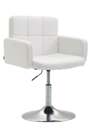 Lounger Los Angeles Kunstleer wit weiß