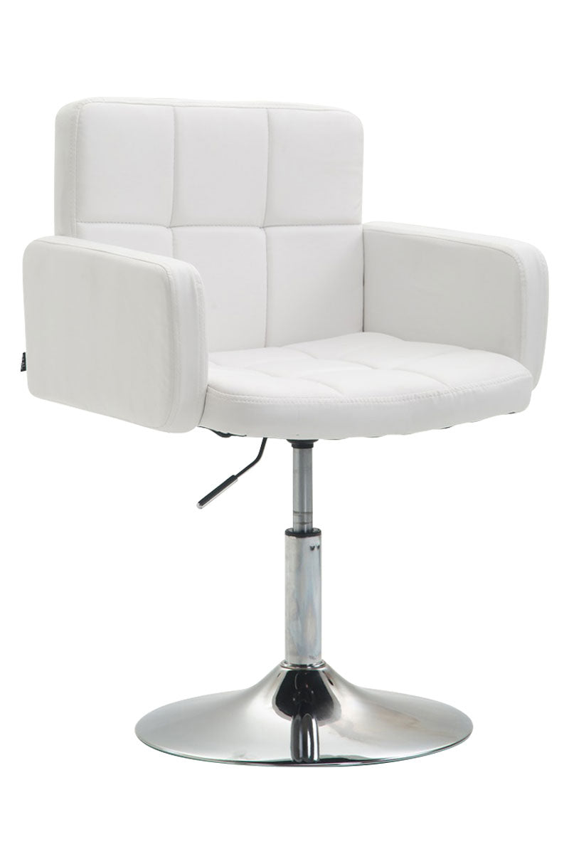 Lounger Los Angeles Kunstleer wit weiß