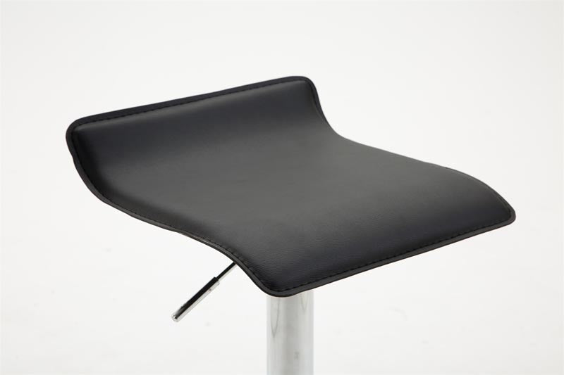 Barkruk Dyn V2 Kunstleer zwart,chroom schwarz