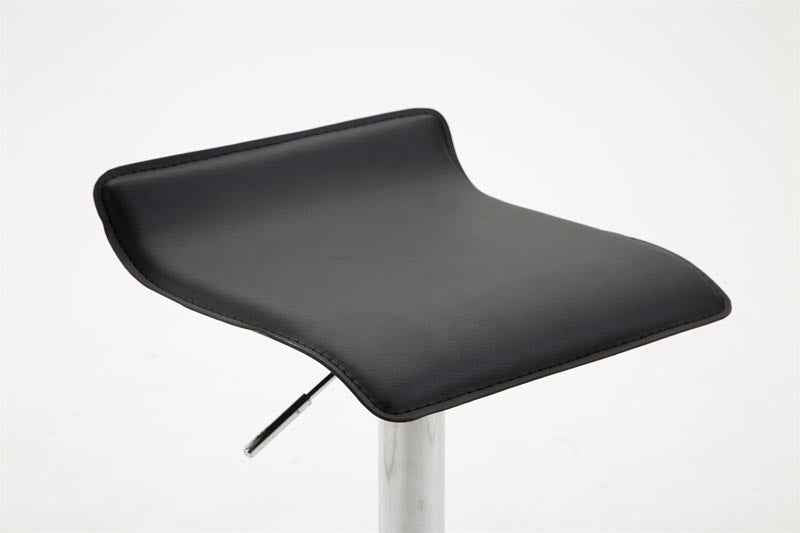 Barkruk Dyn V2 Kunstleer zwart,chroom schwarz