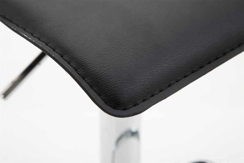 Barkruk Dyn V2 Kunstleer zwart,chroom schwarz
