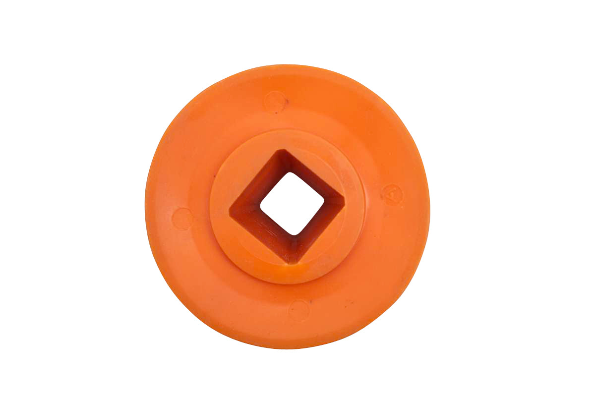 Gegenstück Dreistern Orangenpresse orange