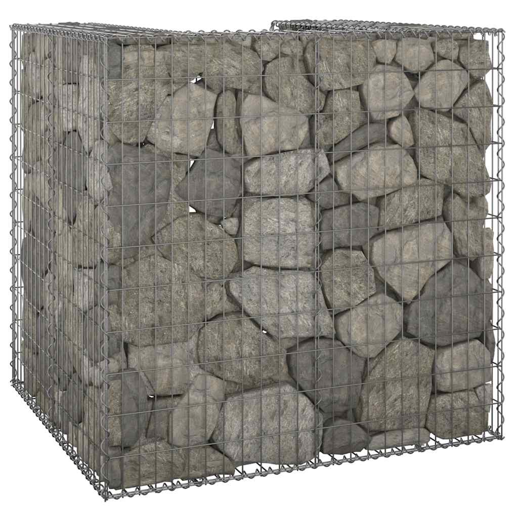vidaXL Schanskorf voor containers 325x100x110 cm gegalvaniseerd staal - Aashly