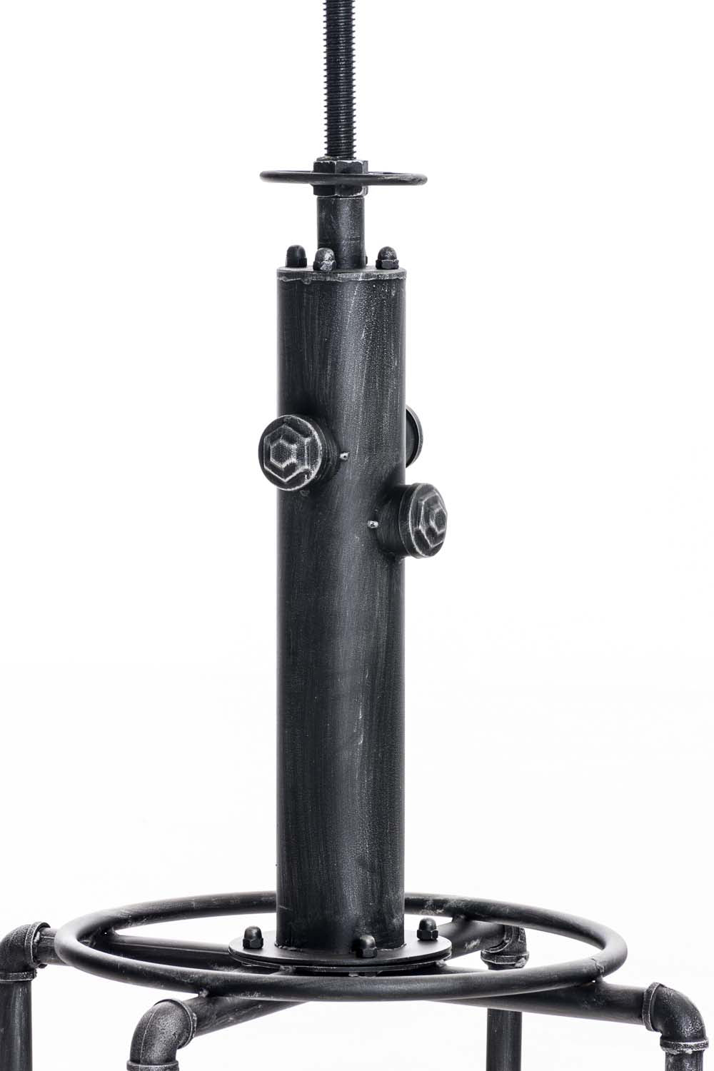Statafel Lumos Ø 50 cm antiek zilver antik silber
