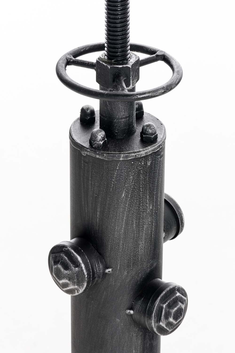 Statafel Lumos Ø 50 cm antiek zilver antik silber