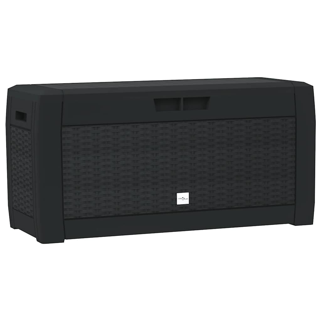 vidaXL Tuinbox 114x47x60 cm antraciet