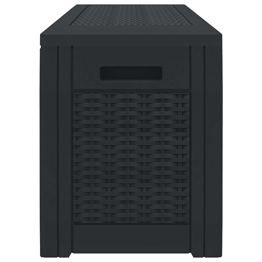 vidaXL Tuinbox 114x47x60 cm antraciet