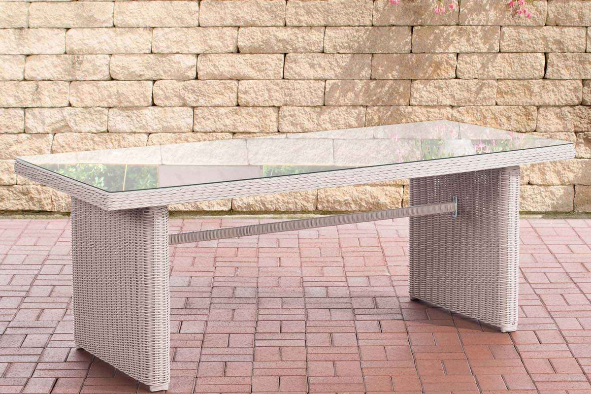 Eettafel Fontana XL parelwit perlweiß
