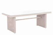 Eettafel Fontana XL parelwit perlweiß