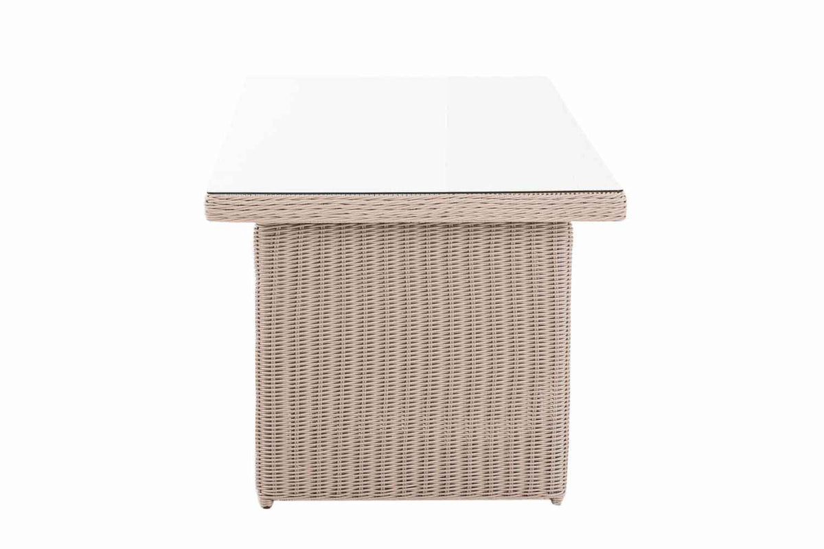 Eettafel Fontana XL parelwit perlweiß