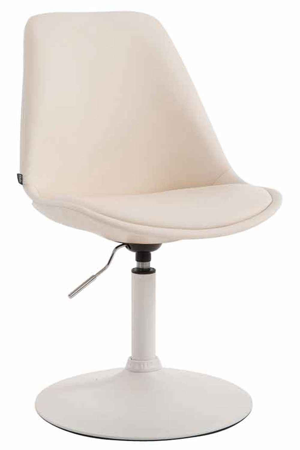 Eetkamerstoel Maverick kunstleer creme,wit creme