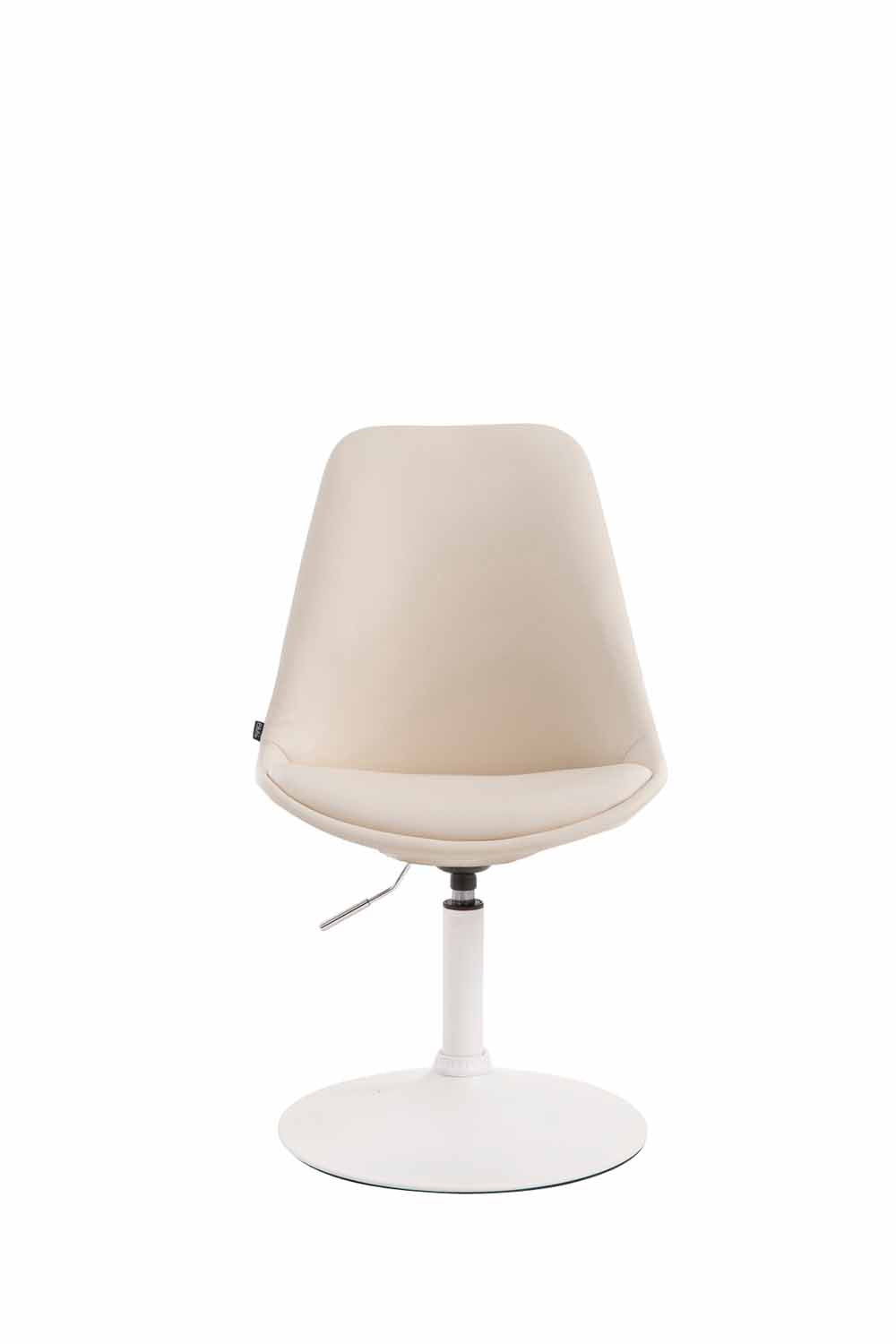 Eetkamerstoel Maverick kunstleer creme,wit creme