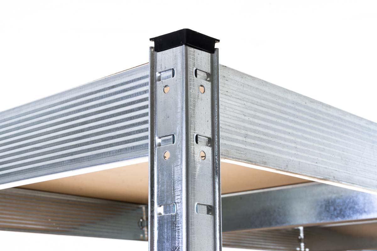 Stelling 160x60x180 cm zilver silber