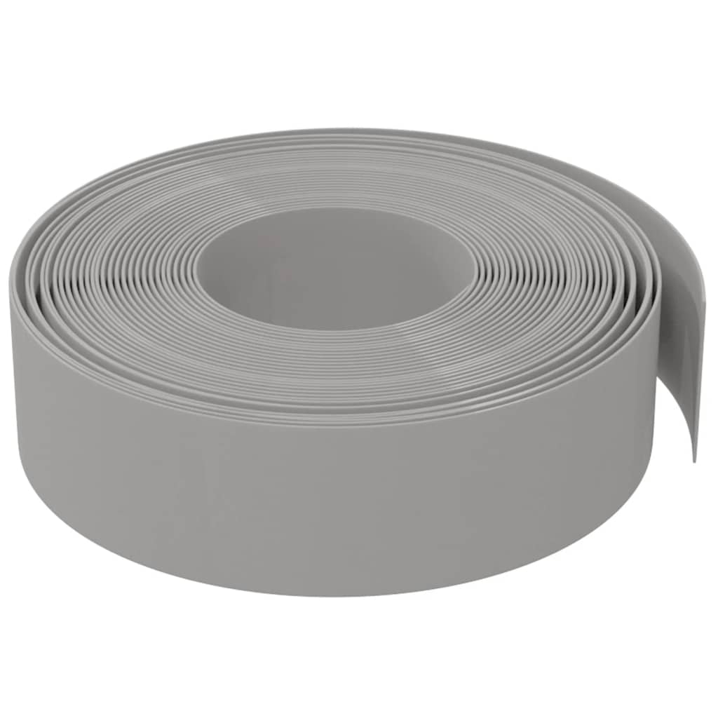 vidaXL Tuinranden 3 st 10 m 15 cm polyetheen zwart - Aashly