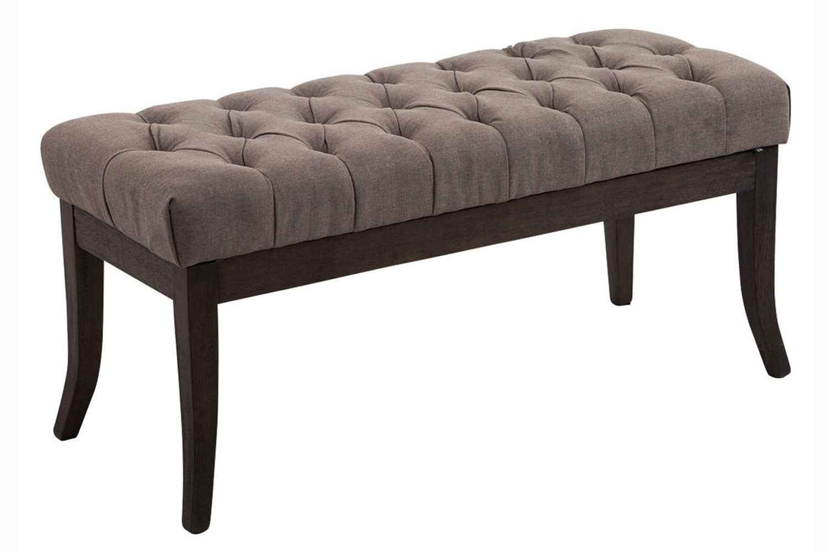 Bank Ramses stof taupe,100 cm taupe