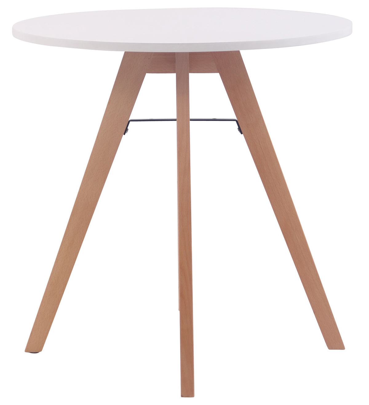 Keukentafel Viktor 75 cm weiß