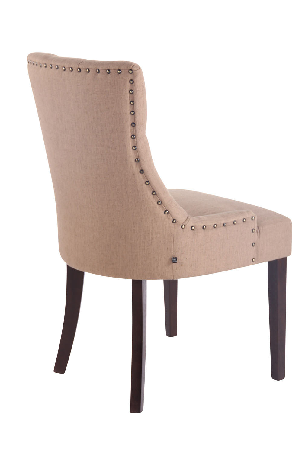 Eetkamerstoel Aberdeen stof taupe,antiek taupe