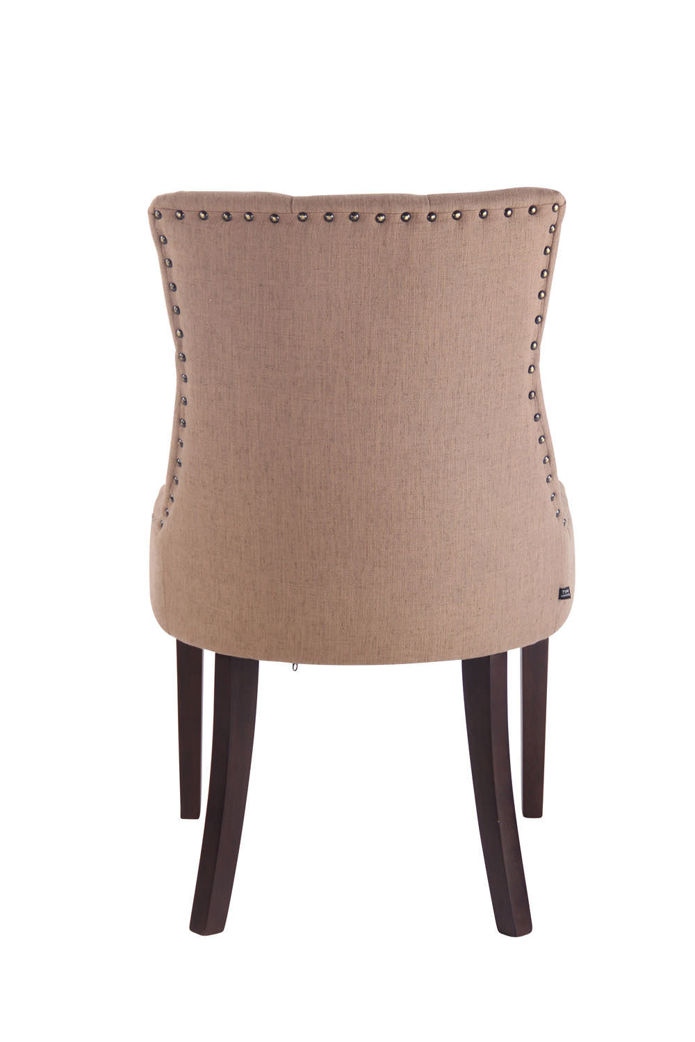Eetkamerstoel Aberdeen stof taupe,antiek taupe