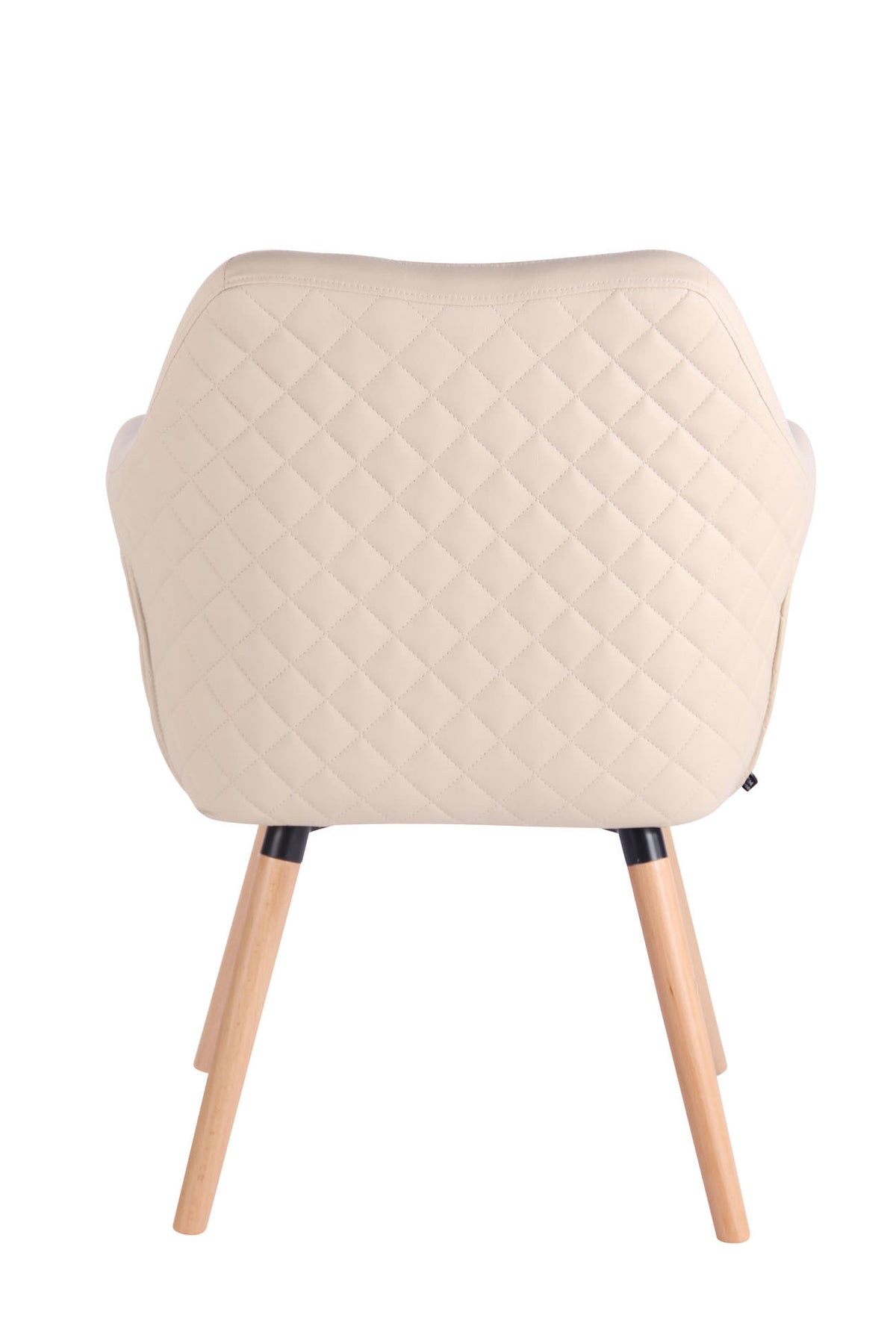 Eetkamerstoel Gent Kunstleer natura,creme creme