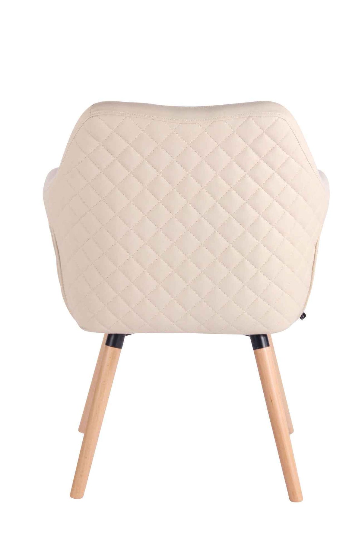 Eetkamerstoel Gent Kunstleer natura,creme creme