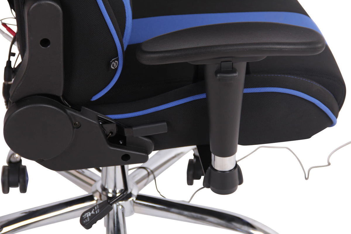 Bürostuhl Limit XM Stoff schwarz/blau