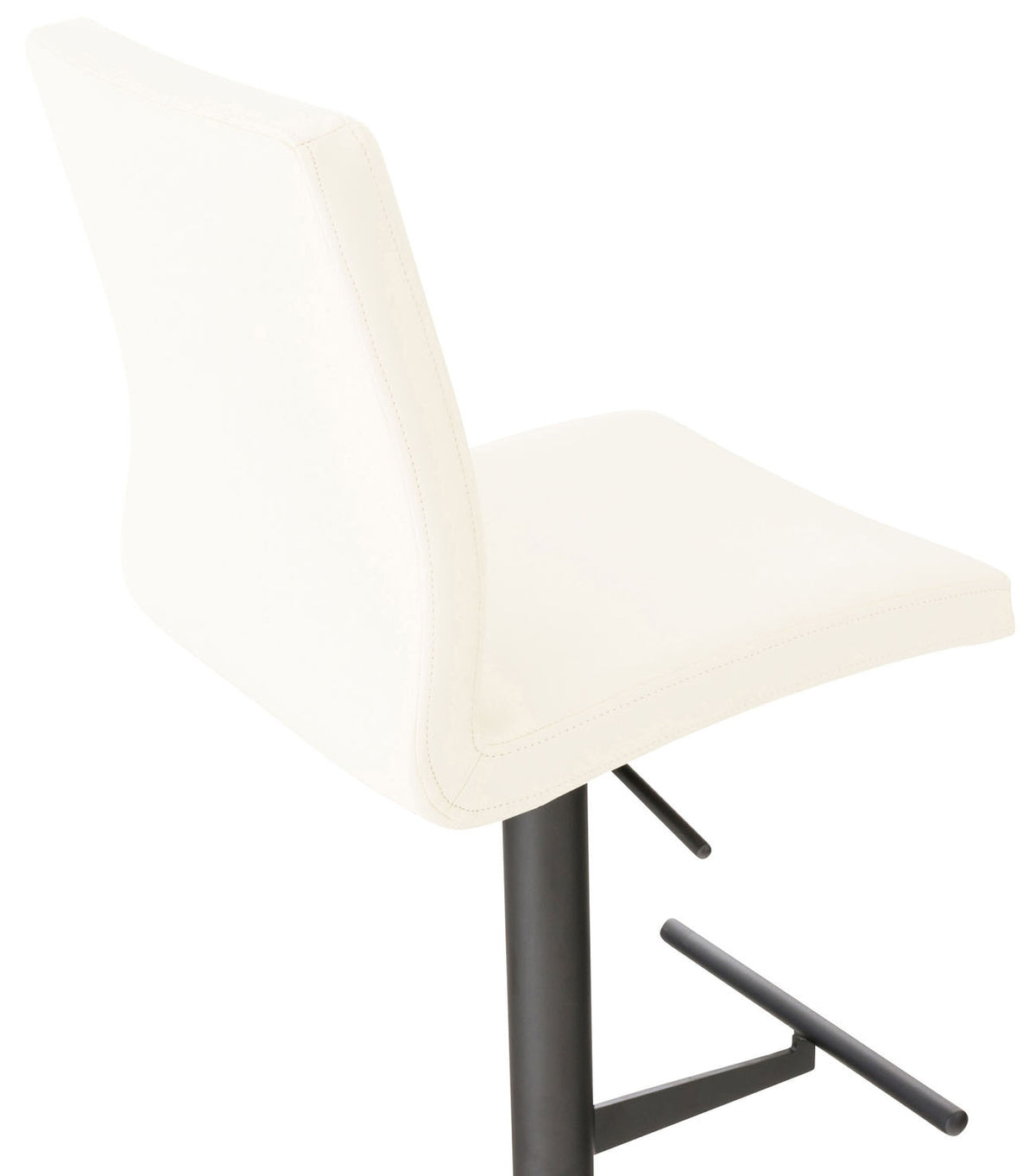 Barkruk Cadiz Kunstleer zwart,creme creme