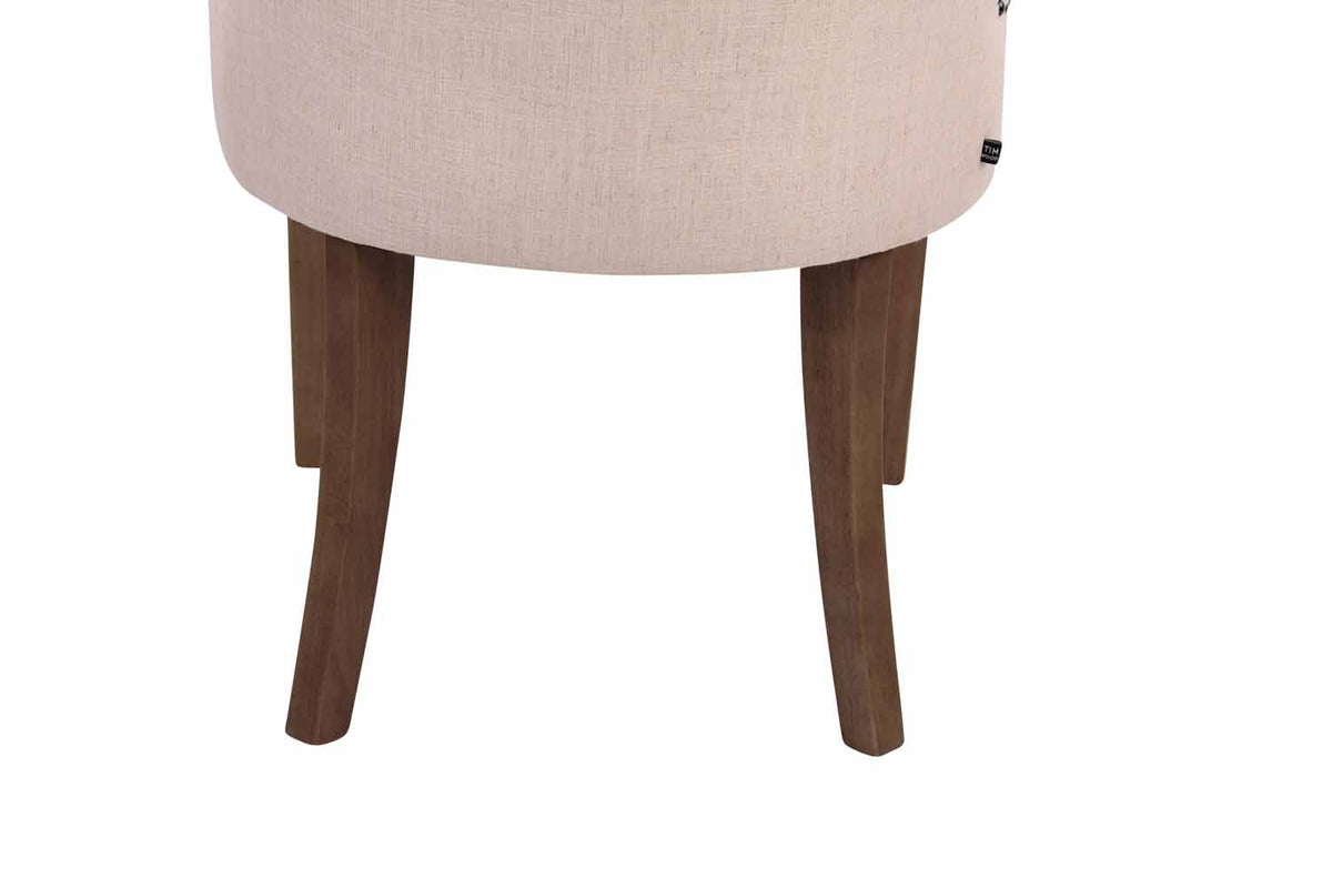Set van 2 eetkamerstoelen Aberdeen antiek licht,creme creme