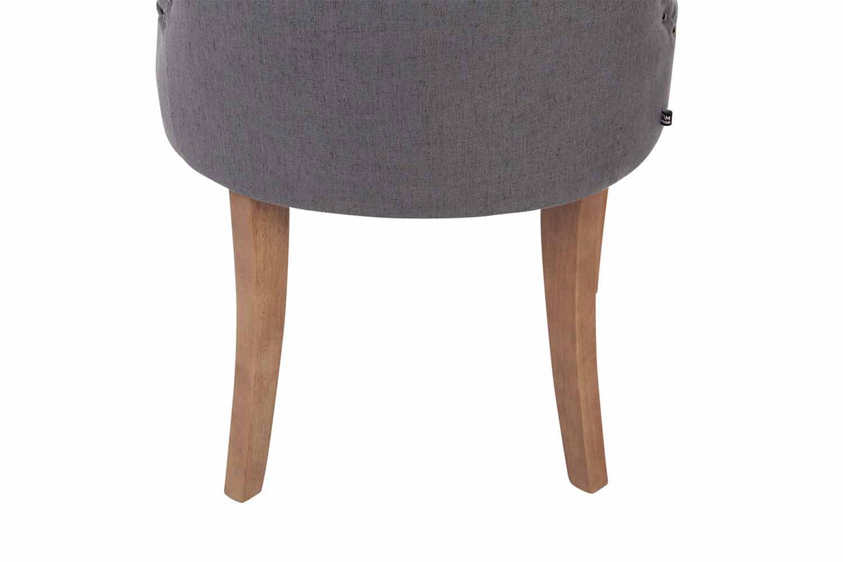 Set van 2 eetkamerstoelen Aberdeen antiek licht,donkergrijs dunkelgrau