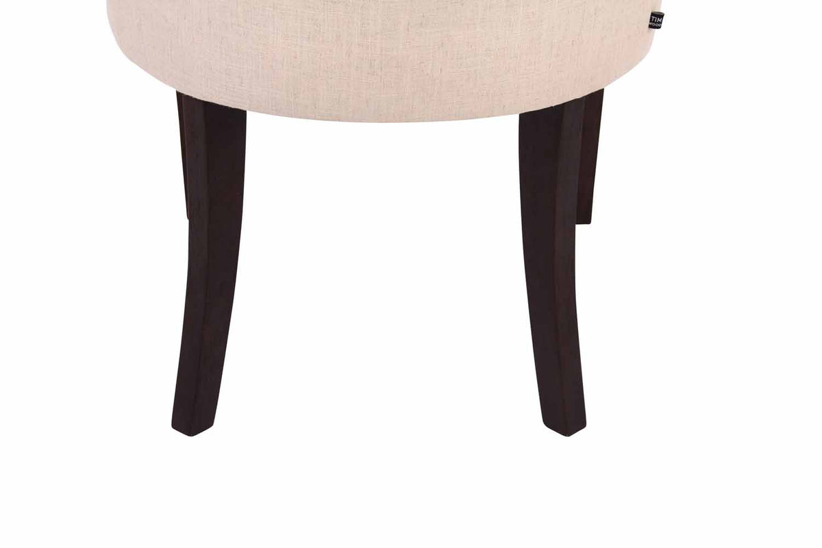 Set van 2 eetkamerstoelen Aberdeen antiek,creme creme