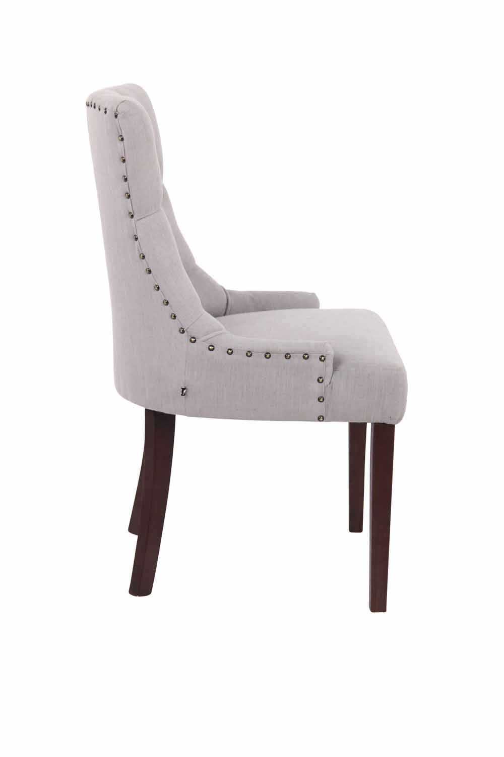 Set van 2 eetkamerstoelen Aberdeen antiek,grijs grau
